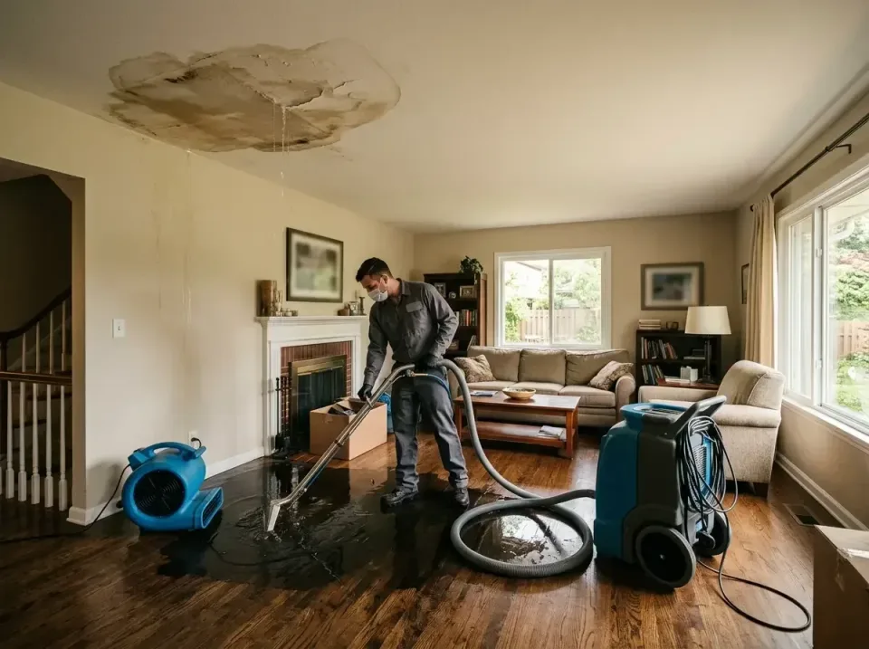 attic-pipe-burst-ceiling-drip-008 — frequently asked questions, Water Damage Restoration & Carpet Care in Narberth, PA